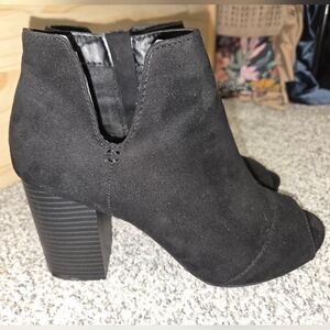 Black Suede Ankle Boots